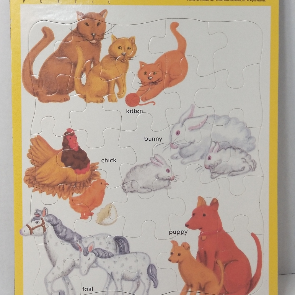 Vintage Puzzle Patch Puzzle